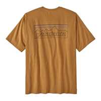 T-Shirt - Golden Caramel - Uomo - Ms P-6 Logo Responsibili-Tee  Patagonia