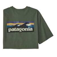T-Shirt - Hemlock Green - Uomo - Ms Boardshort Logo Pocket Responsibili-Tee  Patagonia