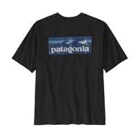T-Shirt - Ink Black - Uomo - Ms Boardshort Logo Pocket Responsibili-Tee  Patagonia