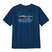 T-Shirt - Lagom blue - Uomo - Ms 73 Skyline Organic T-Shirt  Patagonia