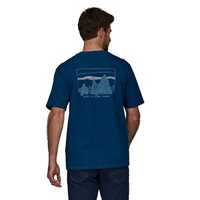 T-Shirt - Lagom blue - Uomo - Ms 73 Skyline Organic T-Shirt  Patagonia