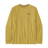 T-Shirt - Milled Yellow - Uomo - Ms L/S P-6 Logo Responsibili-Tee  Patagonia