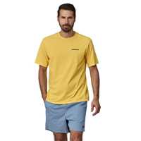 T-Shirt - Milled Yellow - Uomo - Ms P-6 Logo Responsibili-Tee  Patagonia