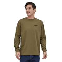 T-Shirt - Moray khaki - Uomo - Ms L/S P-6 Logo Responsibili-Tee  Patagonia