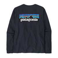 T-Shirt - Neo navy - Uomo - Ms L/S P-6 Logo Responsibili-Tee  Patagonia