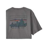 T-Shirt - Noble grey - Uomo - Ms 73 Skyline Organic T-Shirt  Patagonia