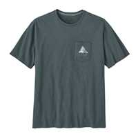 T-Shirt - Nouveau Green - Uomo - Ms Chouinard Crest Pocket Responsibili-Tee  Patagonia