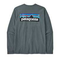 T-Shirt - Nouveau Green - Uomo - Ms L/S P-6 Logo Responsibili-Tee  Patagonia