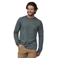 T-Shirt - Nouveau Green - Uomo - Ms L/S P-6 Logo Responsibili-Tee  Patagonia