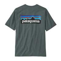 T-Shirt - Nouveau Green - Uomo - Ms P-6 Logo Responsibili-Tee  Patagonia