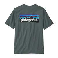 T-Shirt - Nouveau Green - Uomo - T-Shirt uomo Ms P-6 Logo Responsibili-Tee  Patagonia