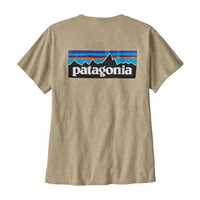 T-Shirt - Pumice - Donna - Ws P-6 Logo Responsibili-Tee  Patagonia