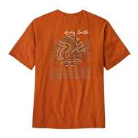T-Shirt - Redtail Rust - Uomo - Ms CTA Organic T-Shirt  Patagonia