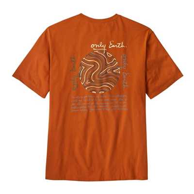 T-Shirt - Redtail Rust - Uomo - Ms CTA Organic T-Shirt  Patagonia