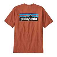 T-Shirt - Redtail Rust - Uomo - Ms P-6 Logo Responsibili-Tee  Patagonia