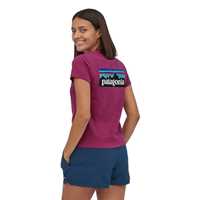 T-Shirt - Star pink - Donna - Ws P-6 Logo Responsibili-Tee  Patagonia