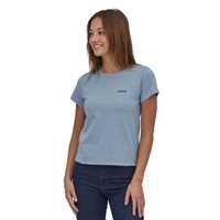 T-Shirt - Steam blue - Donna - Ws P-6 Logo Responsibili-Tee  Patagonia