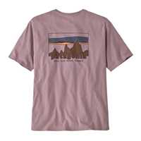 T-Shirt - Stormy Mauve - Uomo - Ms 73 Skyline Organic T-Shirt  Patagonia