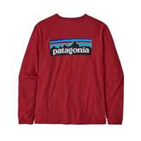 T-Shirt - Sumac red - Donna - T-Shirt manica lunga Ws L/S P-6 Logo Responsibili-Tee  Patagonia