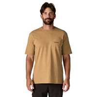 T-Shirt - Talon Gold - Uomo - Ms Boardshort Logo Pocket Responsibili-Tee  Patagonia