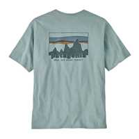 T-Shirt - Thermal Blue - Uomo - Ms 73 Skyline Organic T-Shirt  Patagonia