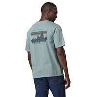 T-Shirt - Thermal Blue - Uomo - Ms 73 Skyline Organic T-Shirt  Patagonia