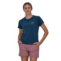 T-Shirt - Tidepool blue - Donna - Ws P-6 Logo Responsibili-Tee  Patagonia