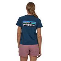 T-Shirt - Tidepool blue - Donna - Ws P-6 Logo Responsibili-Tee  Patagonia