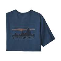 T-Shirt - Tidepool blue - Uomo - Ms 73 Skyline Organic T-Shirt  Patagonia