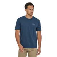 T-Shirt - Tidepool blue - Uomo - Ms 73 Skyline Organic T-Shirt  Patagonia