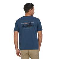 T-Shirt - Tidepool blue - Uomo - Ms 73 Skyline Organic T-Shirt  Patagonia