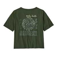 T-Shirt - Torrey Pine Green - Donna - Ws CTA Easy Cut Organic T-Shirt  Patagonia