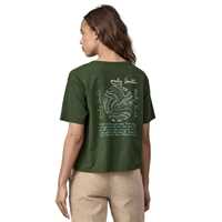 T-Shirt - Torrey Pine Green - Donna - Ws CTA Easy Cut Organic T-Shirt  Patagonia