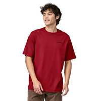 T-Shirt - Touring Red - Uomo - Ms P-6 Logo Responsibili-Tee  Patagonia