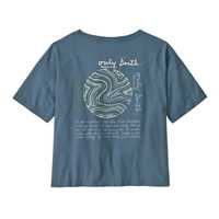 T-Shirt - Utility Blue - Donna - Ws CTA Easy Cut Organic T-Shirt  Patagonia