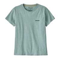 T-Shirt - Virtually Blue - Donna - Ws P-6 Logo Responsibili-Tee  Patagonia