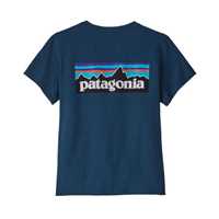 T-Shirt - Wavy blue - Donna - Ws P-6 Logo Responsibili-Tee  Patagonia