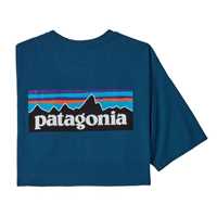 T-Shirt - Wavy blue - Uomo - Ms P-6 Logo Responsibili-Tee  Patagonia