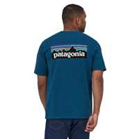 T-Shirt - Wavy blue - Uomo - Ms P-6 Logo Responsibili-Tee  Patagonia