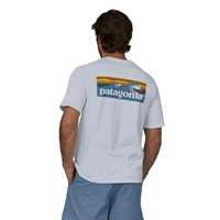 T-Shirt - White - Uomo - Ms Boardshort Logo Pocket Responsibili-Tee  Patagonia
