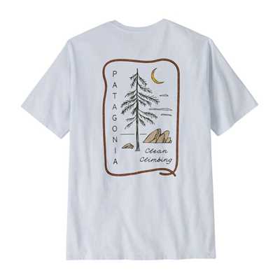T-Shirt - White - Uomo - Ms Clean Climb Roots Responsibili-Tee  Patagonia