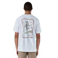 T-Shirt - White - Uomo - Ms Clean Climb Roots Responsibili-Tee  Patagonia