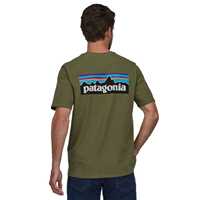 T-Shirt - Wyoming green - Uomo - Ms P-6 Logo Responsibili-Tee  Patagonia